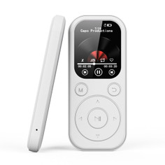 64GB MP3 Player with Bluetooth 5.4, Sport Music Player with Speaker Built-in FM Radio, Voice Recorder, HiFi Lossless Digital Audio Video Playback (White) product